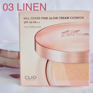 ミシャ(MISSHA)のやなめろ様専用　CLIO キルカバー　クリームファンデ 03LINEN(ファンデーション)