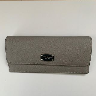 マイケルコース(Michael Kors)のMICHAEL KORS 長財布　グレー(財布)