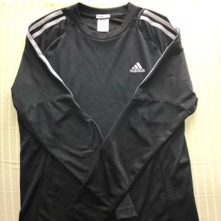 アディダス(adidas)のS様専用！アディダス　長袖　黒　L(Tシャツ/カットソー(七分/長袖))