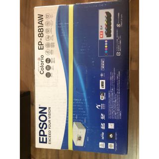 エプソン(EPSON)のEPSONカラリオプリンターEP-881AW(PC周辺機器)
