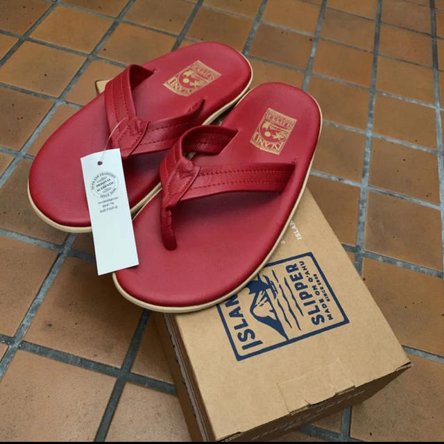 ISLAND SLIPPER(アイランドスリッパ)のみやび様専用＊レザーサンダル メンズの靴/シューズ(サンダル)の商品写真