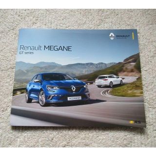 ルノー(RENAULT)のルノー　RENAULT MEGANE GT series【カタログ】(カタログ/マニュアル)