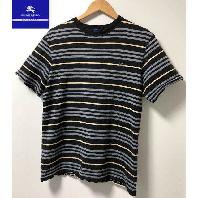 BURBERRY BLUE LABEL(バーバリーブルーレーベル)のBURBERRY LONDON マルチボーダー Tシャツ メンズのトップス(Tシャツ/カットソー(半袖/袖なし))の商品写真