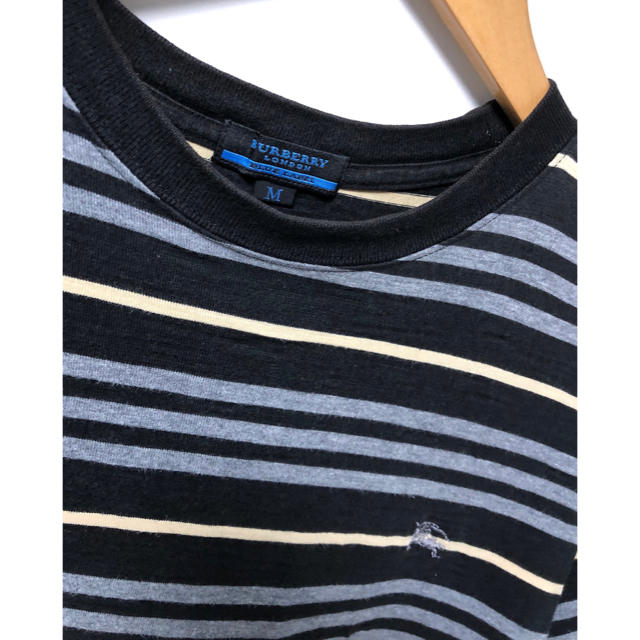 BURBERRY BLUE LABEL(バーバリーブルーレーベル)のBURBERRY LONDON マルチボーダー Tシャツ メンズのトップス(Tシャツ/カットソー(半袖/袖なし))の商品写真