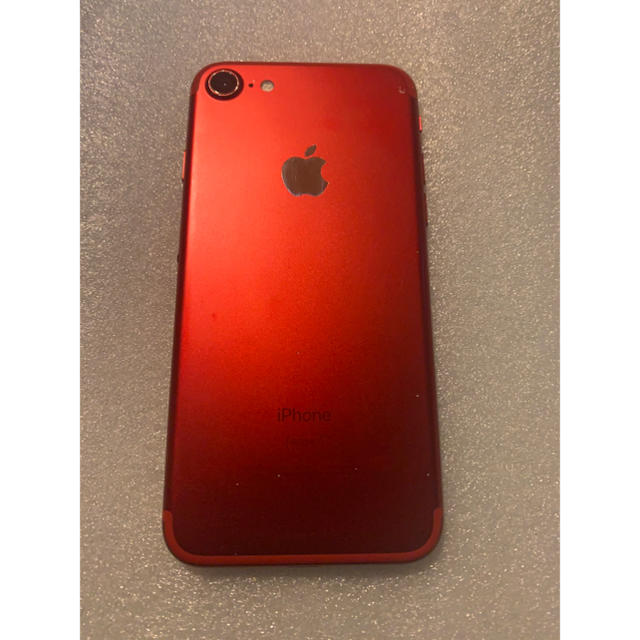 iPhone7 Product red 256GB simロック解除済み - 1
