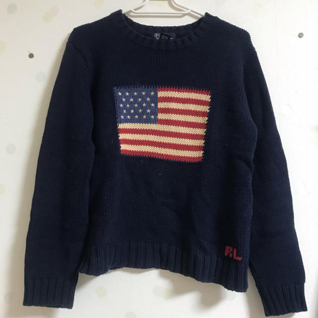 POLO RALPH LAUREN(ポロラルフローレン)のラルフローレン  星条旗ニット メンズのトップス(ニット/セーター)の商品写真