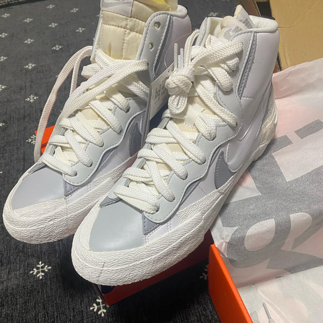 Nike ナイキ ブレーザー MID sacai wolf gray 27靴/シューズ