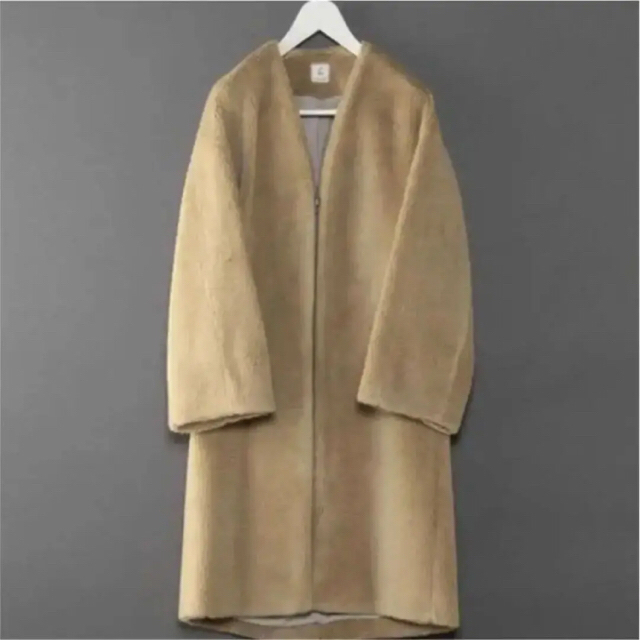 6(ROKU) V FAKE FUR COAT ボア　コート　サイズ36