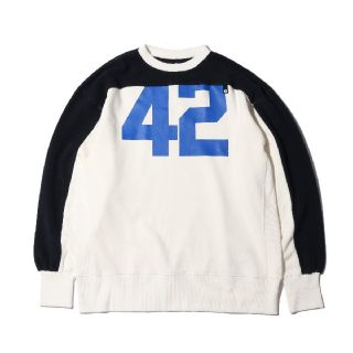 アトモス(atmos)の【M】ATMOS LAB FOOTBALL SWEAT WHITE(スウェット)