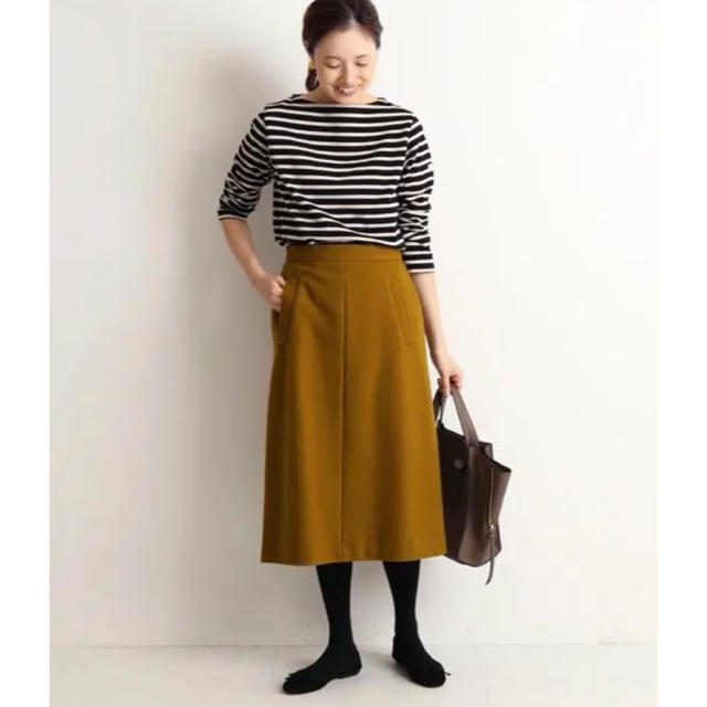 SLOBE IENA(スローブイエナ)のスローブイエナ　モッサAラインスカート 38新品 レディースのスカート(ひざ丈スカート)の商品写真
