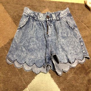 マジェスティックレゴン(MAJESTIC LEGON)のケミカル スカラップパンツ(ショートパンツ)