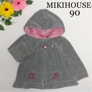 ミキハウス(mikihouse)のミキハウス パーカー リーナちゃん 長袖 秋 冬 春 裾フリル ファミリア (ジャケット/上着)