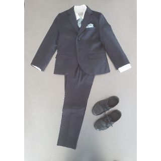 ザラキッズ(ZARA KIDS)のzara kids 卒園式&入学式　男の子スーツ一式&靴 おまけあり(ドレス/フォーマル)