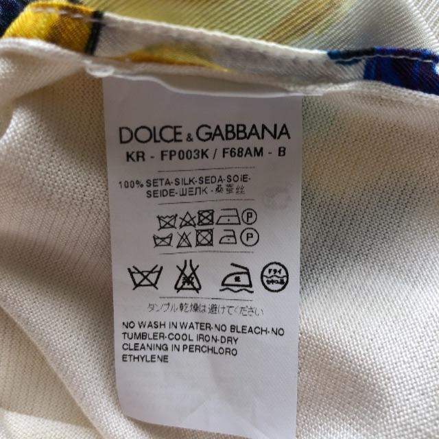 DOLCE&GABBANA(ドルチェアンドガッバーナ)のDOLCE&GABBANA シルク トップス 美品  レディースのトップス(ニット/セーター)の商品写真