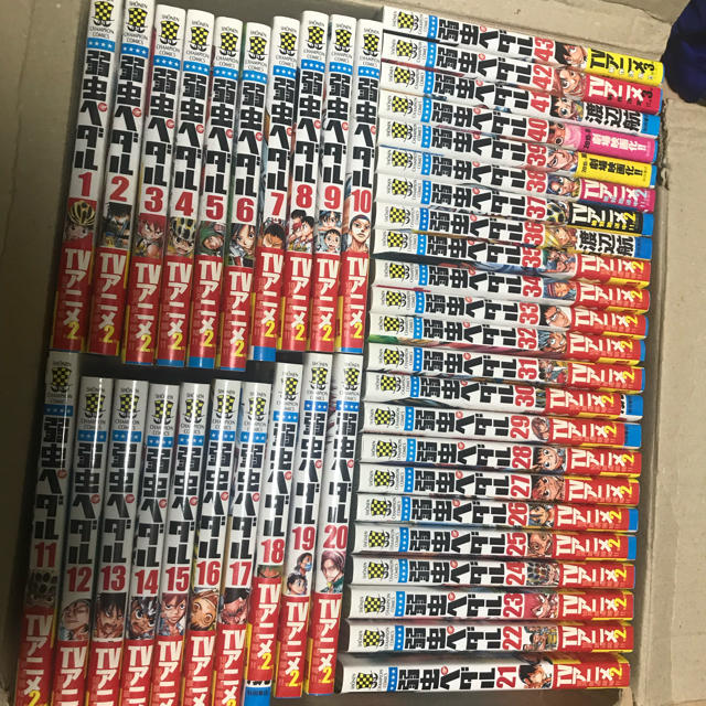 秋田書店(アキタショテン)の【値下げ&期間限定】弱虫ペダル　1〜62巻セット エンタメ/ホビーの漫画(全巻セット)の商品写真