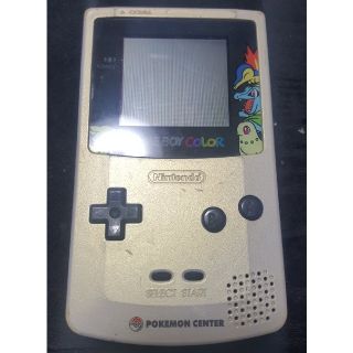 ゲームボーイカラー ポケットモンスター金銀記念バージョン