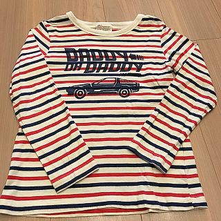 ダディオーダディー(daddy oh daddy)の男の子　130 ロンt ダディ　daddy ボーダー　アメカジ(Tシャツ/カットソー)