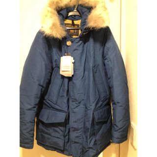 ウールリッチ(WOOLRICH)のウールリッチ  青　アークティックパーカー　EDIFCE(ダウンジャケット)