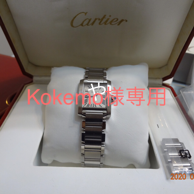 cartier✳︎タンクフランセーズSM✳︎カルティエファッション小物