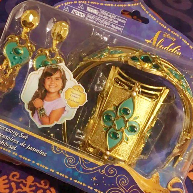 実写版 アラジン ジャスミン コスプレ ドレス アクセサリー セット