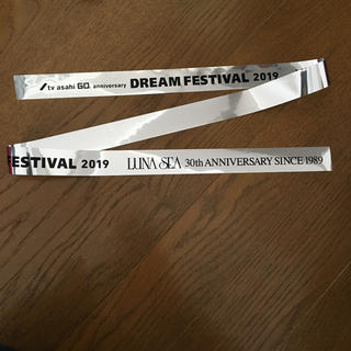 ドリームフェスティバル2019 LUNA SEA銀テープ(ミュージシャン)