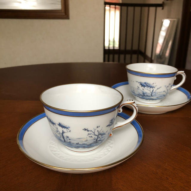 希少品】リチャードジノリ☆ミュージオパストラーレ☆C/S 2客 希少品】リチャードジノリ☆ミュージオパストラーレ☆C/S 2客