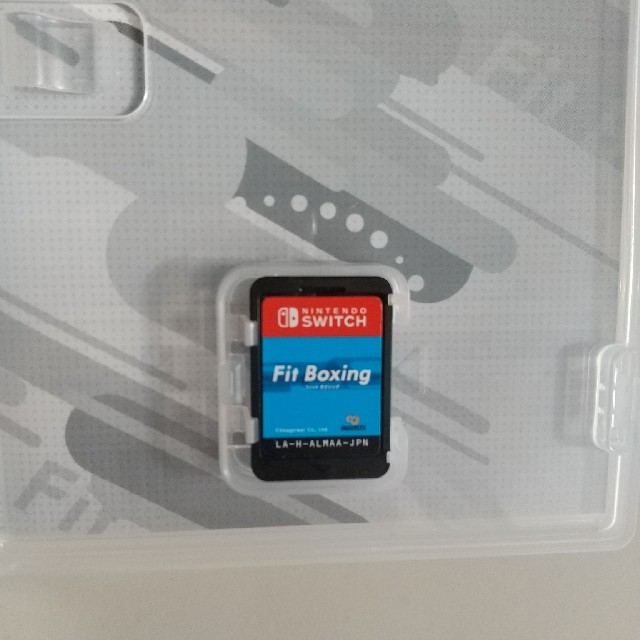 Nintendo Switch(ニンテンドースイッチ)のFit Boxing Switch フイットボクシング ソフト エンタメ/ホビーのゲームソフト/ゲーム機本体(家庭用ゲームソフト)の商品写真