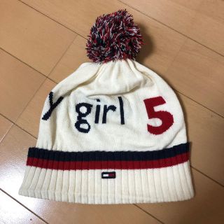 トミーガール(tommy girl)のtommy girl トミーガール ニット帽(ニット帽/ビーニー)