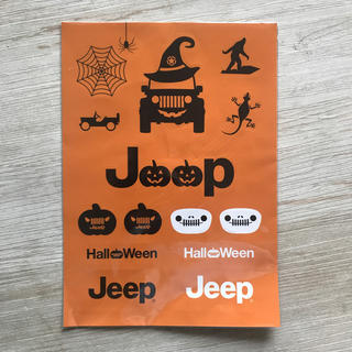 ジープ(Jeep)のHalloween jeep ジープ　ハロウィン　限定　シール　ステッカー(車内アクセサリ)