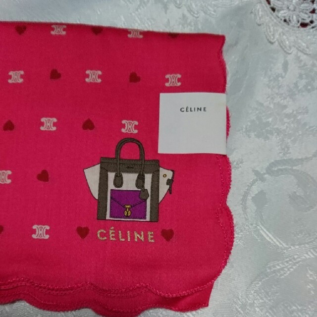 celine(セリーヌ)のセリーヌハンカチ❤２枚組♪♪ レディースのファッション小物(ハンカチ)の商品写真