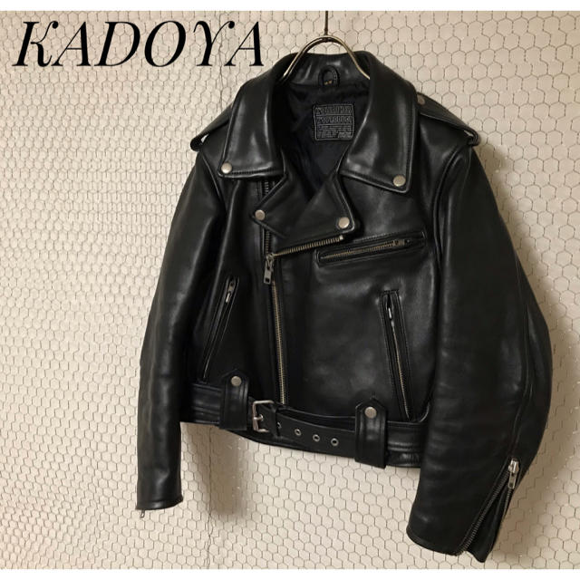 Harley Davidson - KADOYA カドヤ ダブルライダースジャケット 革ジャンの通販 by BOOP's shop｜ハーレー