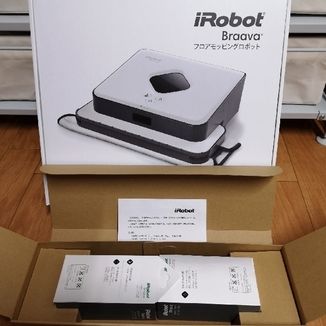 iRobot(アイロボット)のiRobot ブラーバ371j(番組特別セット) スマホ/家電/カメラの生活家電(掃除機)の商品写真