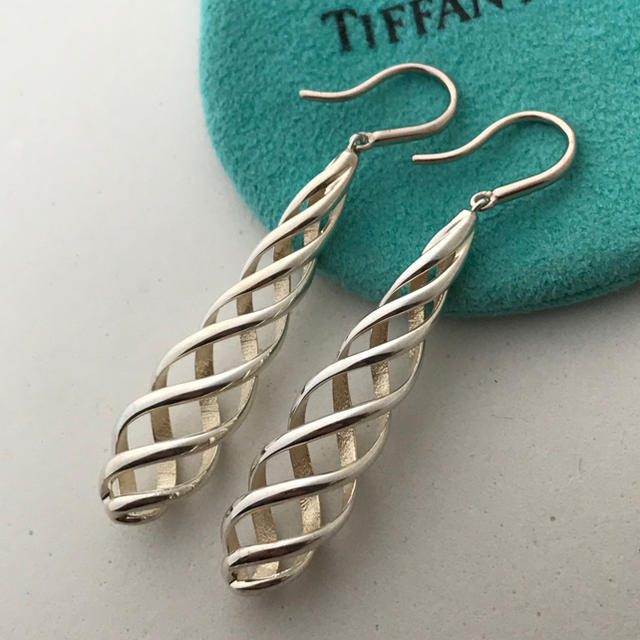 Tiffany ラージベネチア ルーチェ ピアス　美品希少