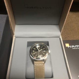 ハミルトン(Hamilton)のハミルトン カーキ フィールド 腕時計 メンズ HAMILTON 付属品完備(腕時計(アナログ))