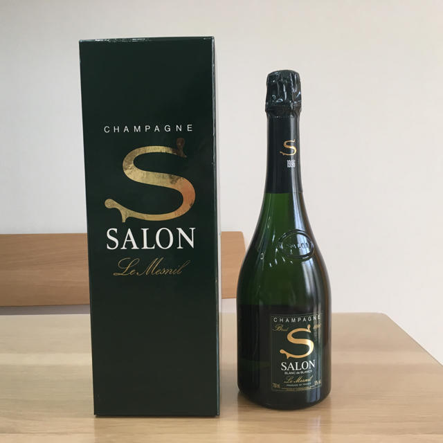 SALON(サロン)のシャンパン  SALON サロン ブラン・ド・ブラン 1996年 食品/飲料/酒の酒(シャンパン/スパークリングワイン)の商品写真