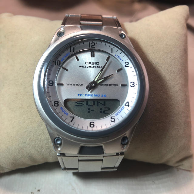 CASIO - カシオ デジアナ腕時計 テレメモ30の通販 by マウスs shop｜カシオならラクマ
