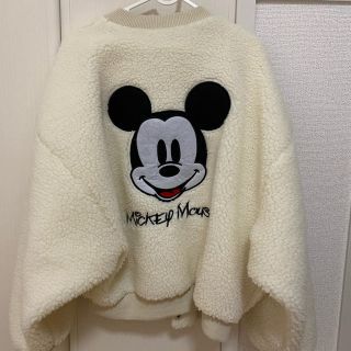 ディズニー ミッキーのボアブルゾン