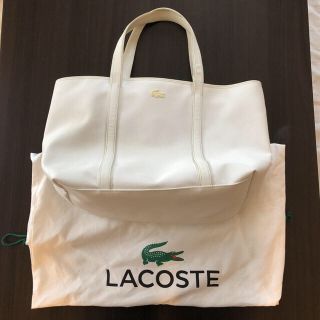 ラコステ(LACOSTE)のLACOSTEトートバッグ【現在お値下げ中です】(トートバッグ)