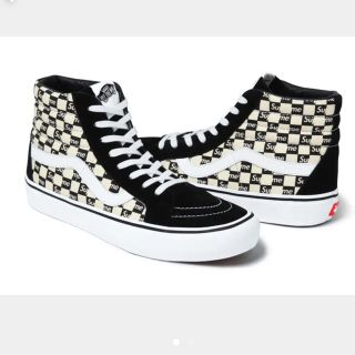 ヴァンズ(VANS)のSupreme VANS Sk8-Hi Checkerboard US10(スニーカー)