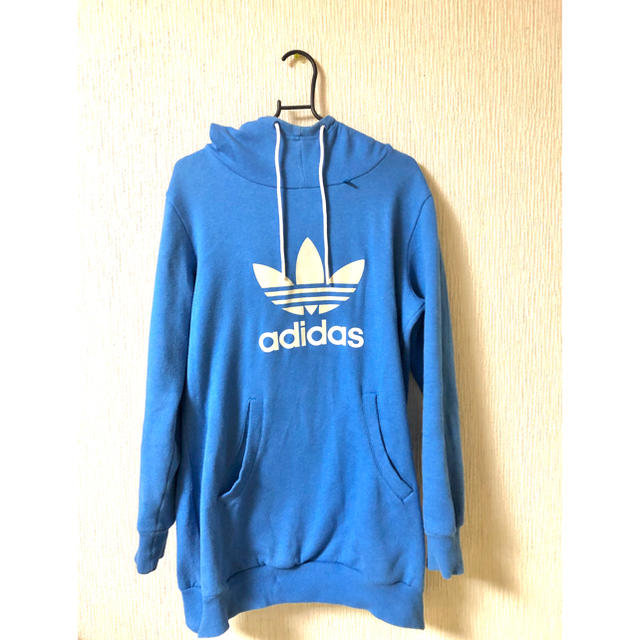 adidas(アディダス)の【送料無料】アディダス　パーカー　ワンピース レディースのトップス(パーカー)の商品写真