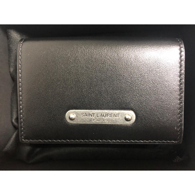 Saint Laurent(サンローラン)の★本日限りの限定セール★ 新品　サンローラン  ミニ財布 メンズのファッション小物(折り財布)の商品写真