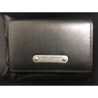 サンローラン(Saint Laurent)の★本日限りの限定セール★ 新品　サンローラン  ミニ財布(折り財布)