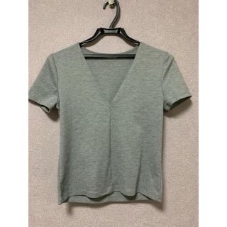 ザラ(ZARA)の【ZARA/ザラ】VネックTシャツ(Tシャツ(半袖/袖なし))