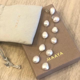 ドゥロワー(Drawer)のリン様ご専用【MAAYA】パールピアス★Rita★美品(ピアス)