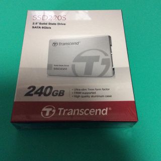 トランセンド(Transcend)のSSD 未開封品(PCパーツ)