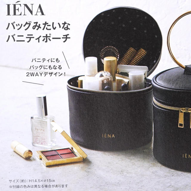 IENA(イエナ)の【送料込】イエナ　バニティポーチ　オトナミューズ付録 レディースのファッション小物(ポーチ)の商品写真