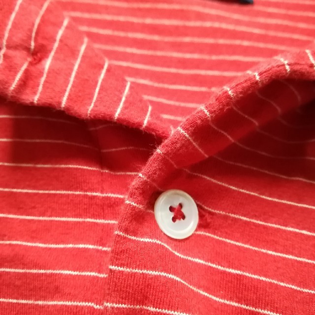 POLO RALPH LAUREN(ポロラルフローレン)の✨Ralph Lauren ラルフローレン 赤色の長袖ポロシャツ3L メンズのトップス(ポロシャツ)の商品写真