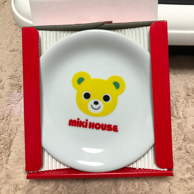 mikihouse(ミキハウス)のミキハウス　お皿３枚セット エンタメ/ホビーのコレクション(ノベルティグッズ)の商品写真