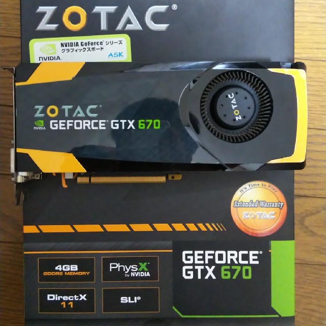 ZOTACZOTAC NVIDIA GeForce GTX670