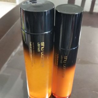 シュウウエムラ(shu uemura)のシュウウエムラ化粧水、乳液、定価17000円を格安にてお譲りします(化粧水/ローション)